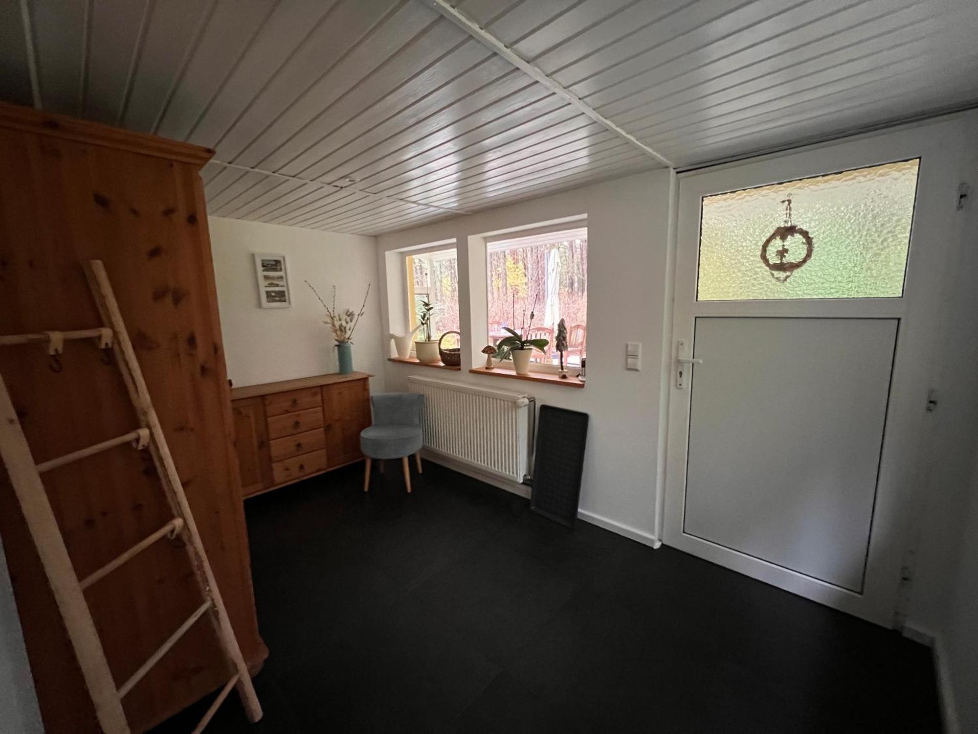 Ferienhaus Im Wald Borkwalde エクステリア 写真